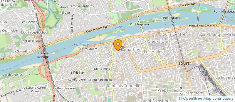 localisation de l'entreprise MONSIEUR KEVIN GIBERT à TOURS