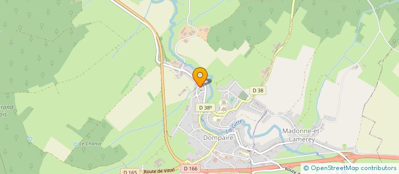 localisation de l'entreprise MONSIEUR KEVIN GILLES  DOMPAIRE