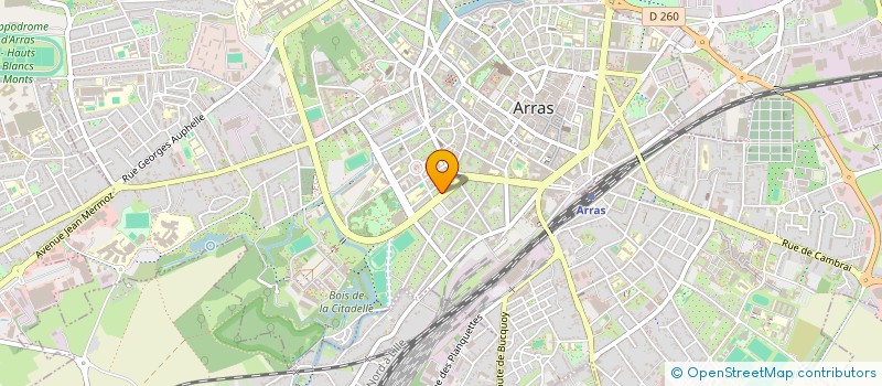 localisation de l'entreprise MONSIEUR KEVIN GILMAN à ARRAS
