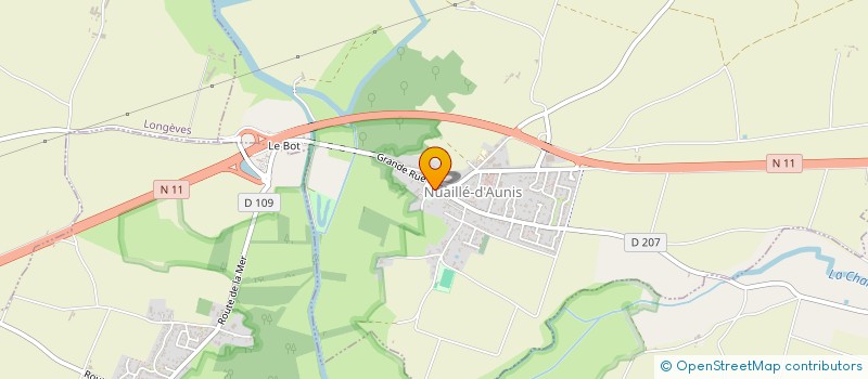 localisation de l'entreprise MONSIEUR KEVIN GINFRAY  NUAILLE-D'AUNIS