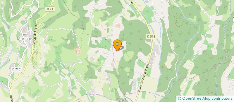 localisation de l'entreprise MONSIEUR KEVIN GIROUD  VARACIEUX