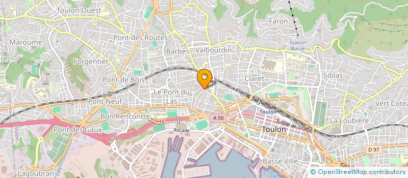 localisation de l'entreprise MONSIEUR KEVIN GODAYOL  TOULON