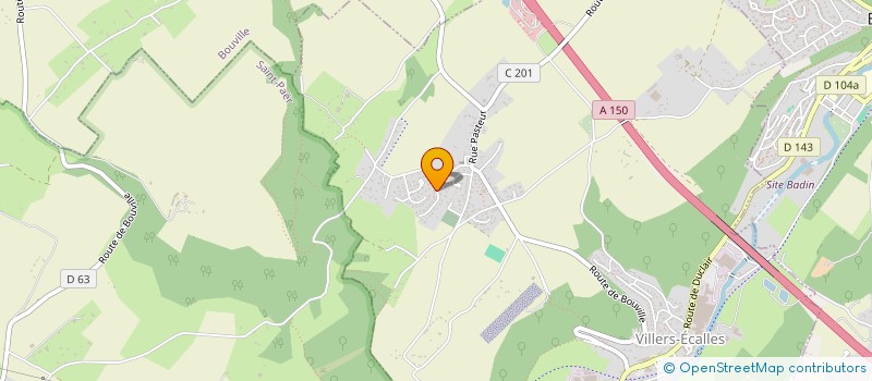 localisation de l'entreprise MONSIEUR KEVIN GODIN  VILLERS-ECALLES