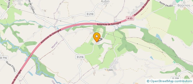 localisation de l'entreprise MONSIEUR KEVIN GOLIAS  AUBIN