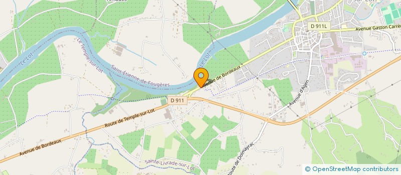 localisation de l'entreprise MONSIEUR KEVIN GOMES  SAINTE-LIVRADE-SUR-LOT