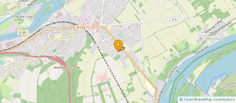 localisation de l'entreprise MONSIEUR KEVIN GOMES JARDIM  FRENEUSE