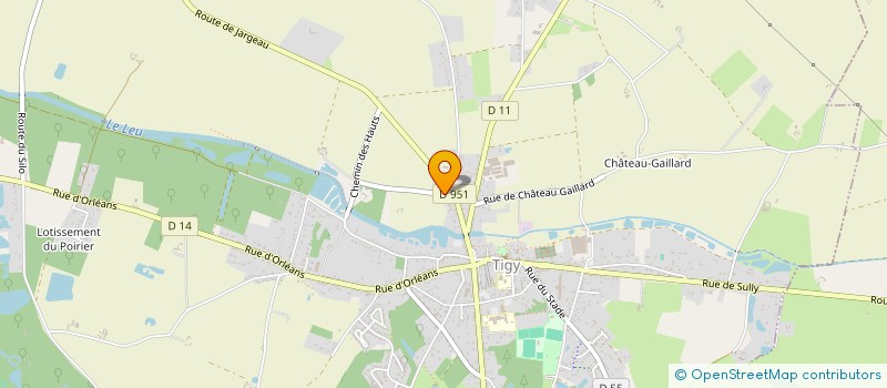 localisation de l'entreprise MONSIEUR KEVIN GONCALVES à TIGY