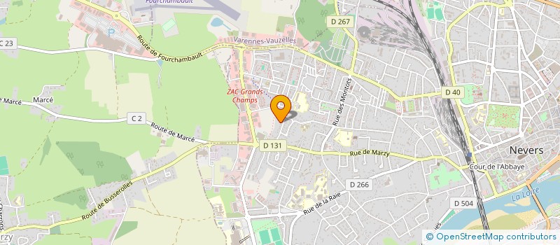 localisation de l'entreprise MONSIEUR KEVIN GONZALEZ à NEVERS