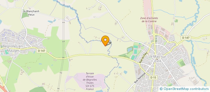 localisation de l'entreprise MONSIEUR KEVIN GOUGEON  BEGROLLES-EN-MAUGES
