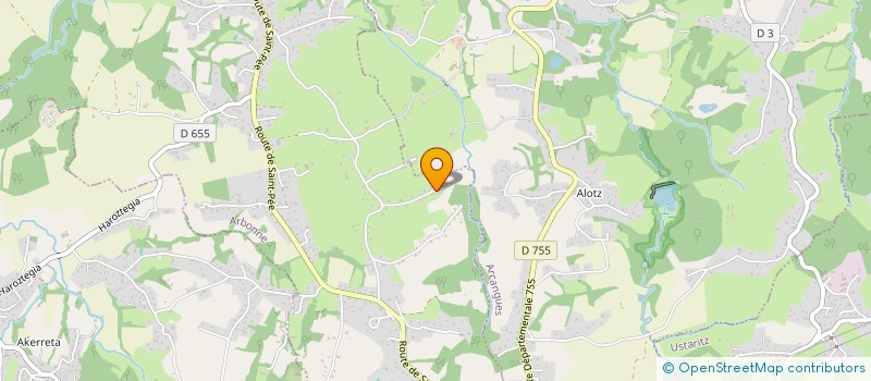 localisation de l'entreprise MONSIEUR KEVIN GOUTENEGRE  ARBONNE