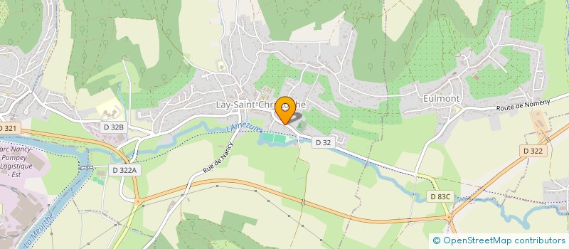 localisation de l'entreprise MONSIEUR KEVIN GRANDEMANGE  LAY-SAINT-CHRISTOPHE