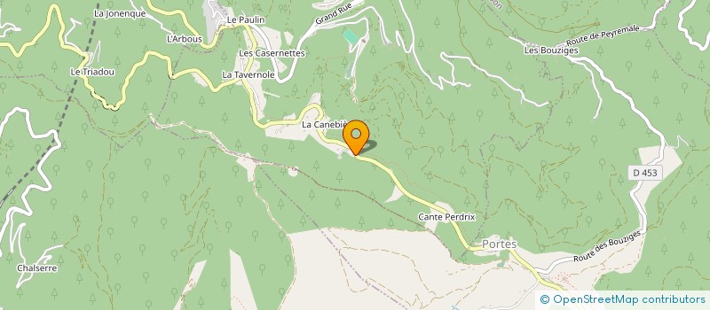 localisation de l'entreprise MONSIEUR KEVIN GRANIER  LA VERNAREDE