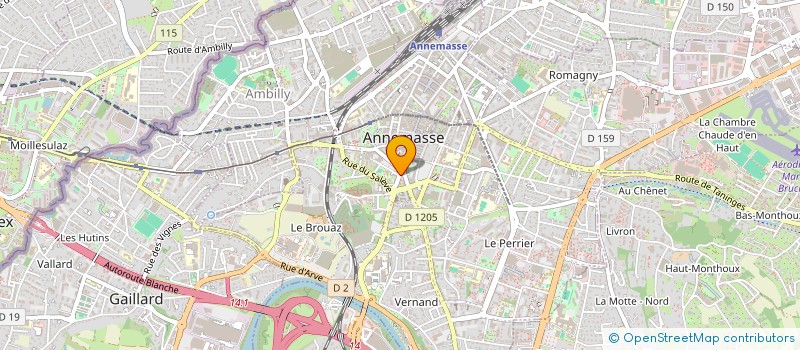 localisation de l'entreprise MONSIEUR KEVIN GREDELUE  ANNEMASSE