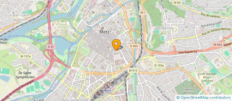 localisation de l'entreprise MONSIEUR KEVIN GRENE  METZ