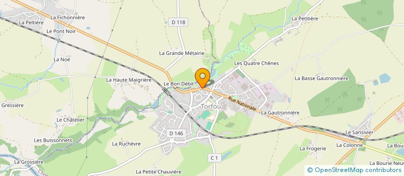 localisation de l'entreprise MONSIEUR KEVIN GROLLEAU à SEVREMOINE