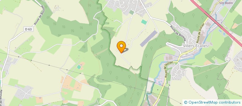 localisation de l'entreprise MONSIEUR KEVIN GROSSARD  VILLERS-ECALLES