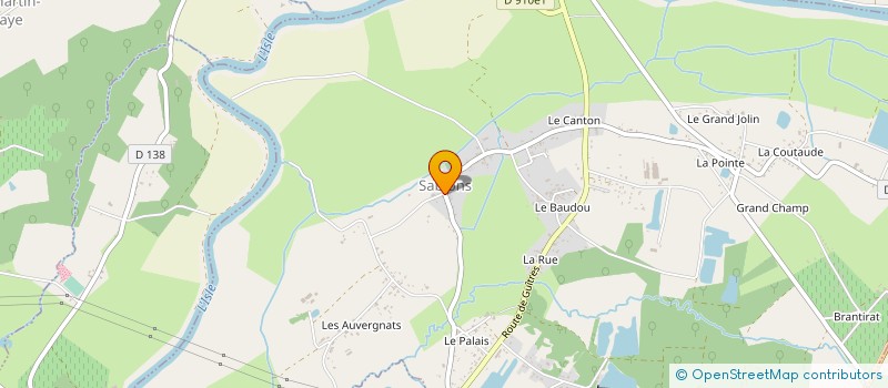 localisation de l'entreprise MONSIEUR KEVIN GUALTER  SABLONS