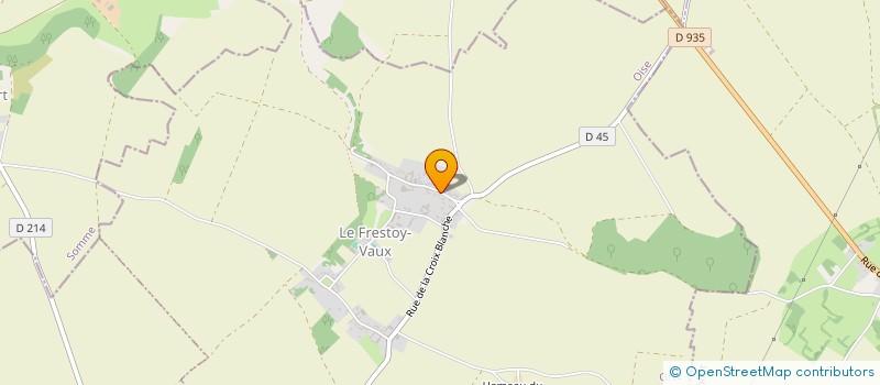 localisation de l'entreprise MONSIEUR KEVIN GUEGAN  LE FRESTOY-VAUX
