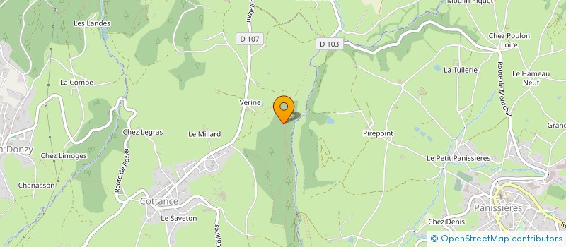 localisation de l'entreprise MONSIEUR KEVIN GUERRA  COTTANCE