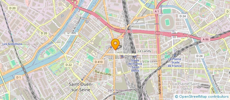 localisation de l'entreprise MONSIEUR KEVIN GUIBOUX  SAINT-DENIS