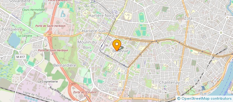 localisation de l'entreprise MONSIEUR KEVIN GUILLET à NANTES