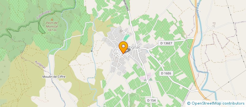 localisation de l'entreprise MONSIEUR KEVIN GUIRAO  AUTIGNAC