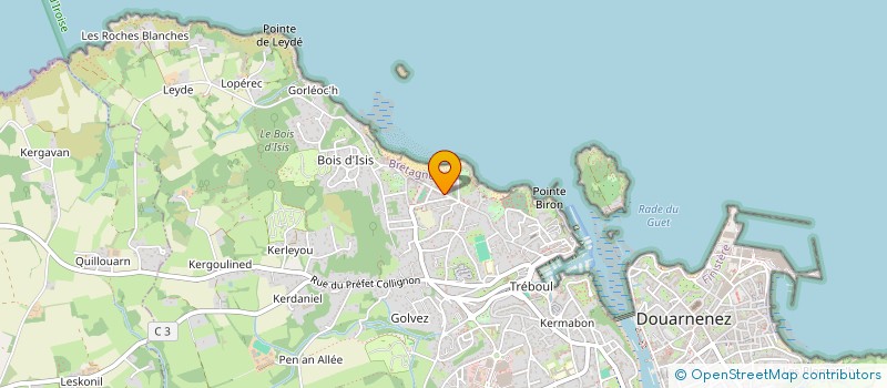 localisation de l'entreprise MONSIEUR KEVIN GUIRI  DOUARNENEZ