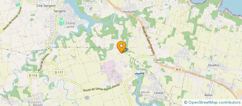 localisation de l'entreprise MONSIEUR KEVIN GUSTAVE à LE MOULE