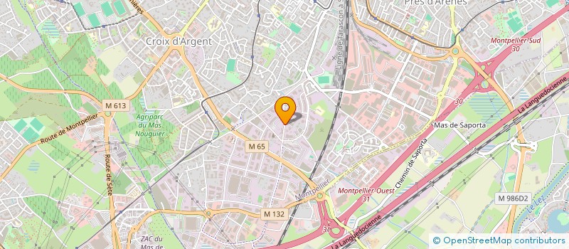 localisation de l'entreprise MONSIEUR KEVIN GUYARD  MONTPELLIER