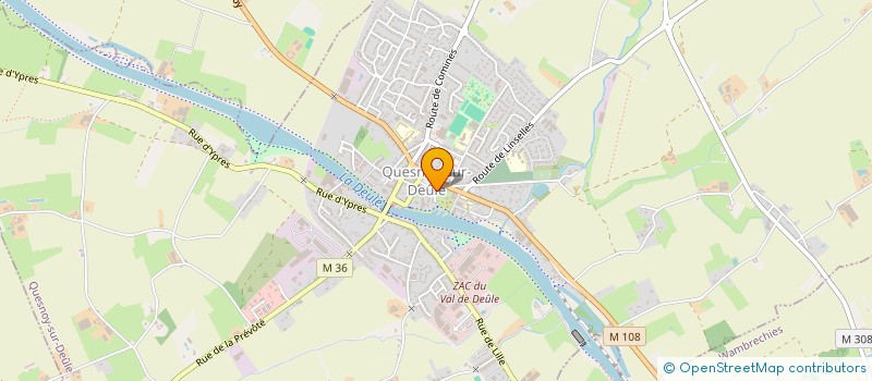 localisation de l'entreprise MONSIEUR KEVIN HA à QUESNOY SUR DEULE