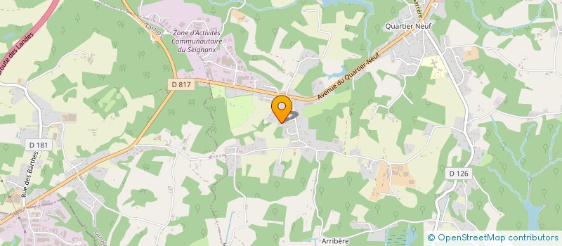 localisation de l'entreprise MONSIEUR KEVIN HABA  SAINT-MARTIN-DE-SEIGNANX