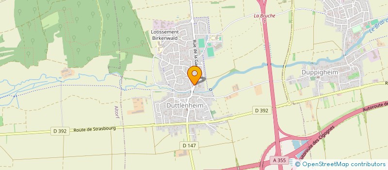 localisation de l'entreprise MONSIEUR KEVIN HAEHNEL  ERNOLSHEIM-BRUCHE