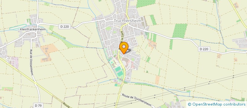 localisation de l'entreprise MONSIEUR KEVIN HALTER  TRUCHTERSHEIM