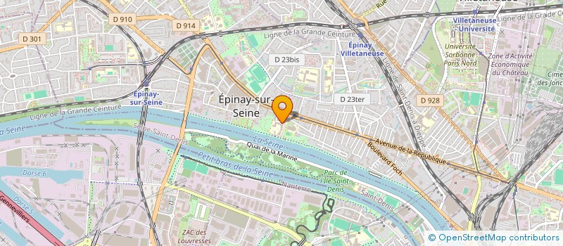 localisation de l'entreprise MONSIEUR KEVIN HAMYA à EPINAY-SUR-SEINE