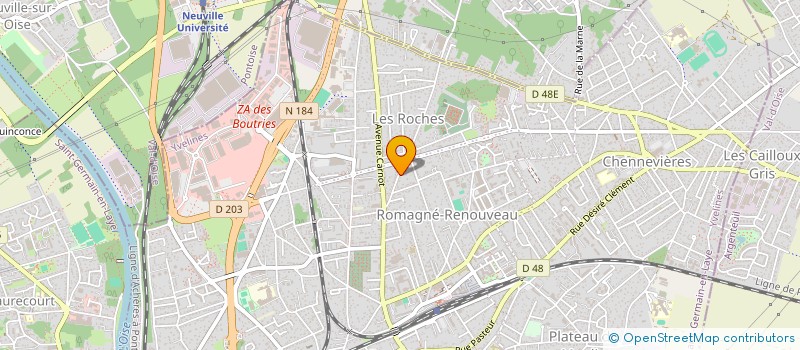 localisation de l'entreprise MONSIEUR KEVIN HARD  CONFLANS-SAINTE-HONORINE