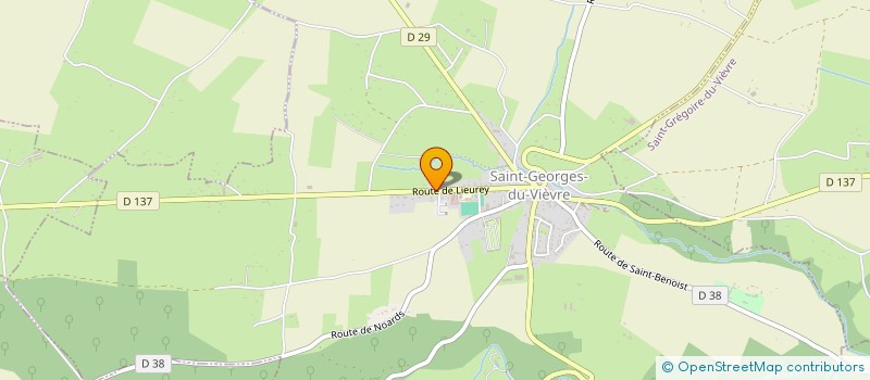 localisation de l'entreprise MONSIEUR KEVIN HARRISON  SAINT-GEORGES-DU-VIEVRE