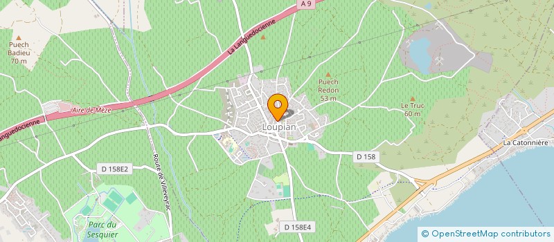 localisation de l'entreprise MONSIEUR KEVIN HECK  LOUPIAN