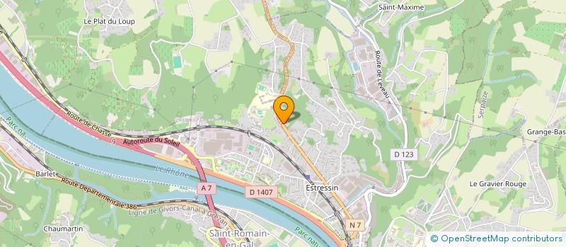 localisation de l'entreprise MONSIEUR KEVIN HECTOR  VIENNE