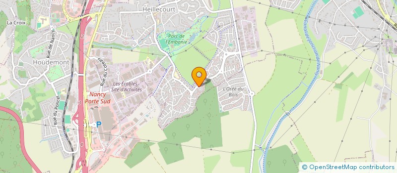 localisation de l'entreprise MONSIEUR KEVIN HELOIR  SEICHAMPS