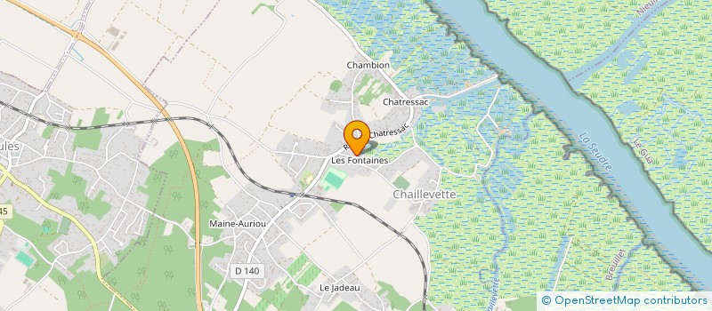 localisation de l'entreprise MONSIEUR KEVIN HENROT  CHAILLEVETTE