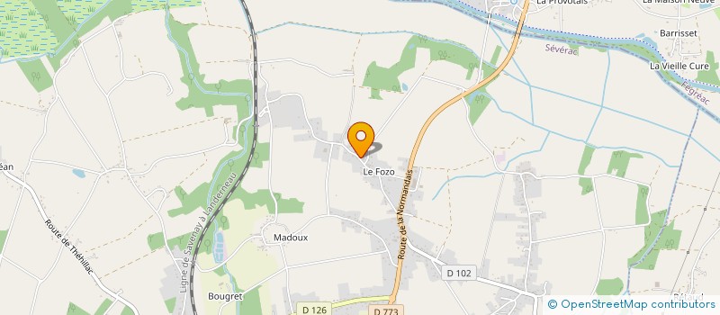 localisation de l'entreprise MONSIEUR KEVIN HERVY  SEVERAC