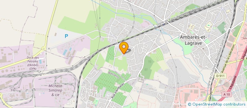 localisation de l'entreprise MONSIEUR KEVIN HILAIRE  AMBARES-ET-LAGRAVE