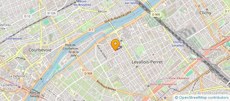 localisation de l'entreprise MONSIEUR KEVIN HILDERAL à LEVALLOIS-PERRET