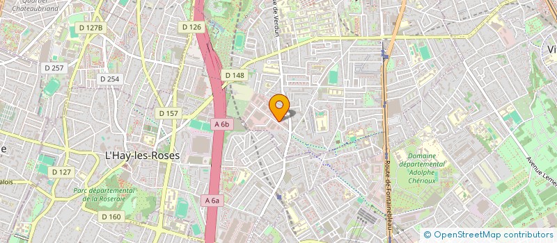 localisation de l'entreprise MONSIEUR KEVIN HOEN  VILLEJUIF