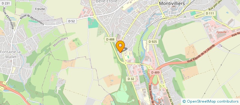 localisation de l'entreprise MONSIEUR KEVIN HOMONT  MONTIVILLIERS