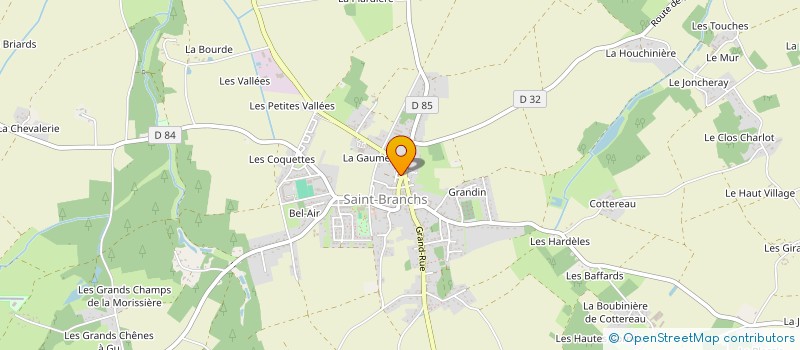 localisation de l'entreprise MONSIEUR KEVIN HOUBLON  SAINT-BRANCHS