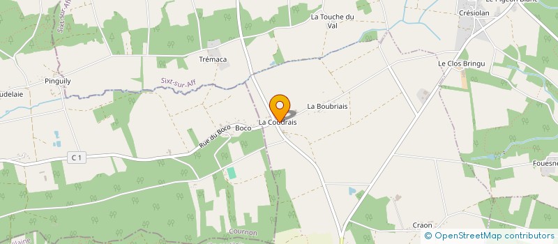 localisation de l'entreprise MONSIEUR KEVIN HOUSSIN à BAINS-SUR-OUST