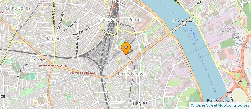 localisation de l'entreprise MONSIEUR KEVIN HUBER  BORDEAUX