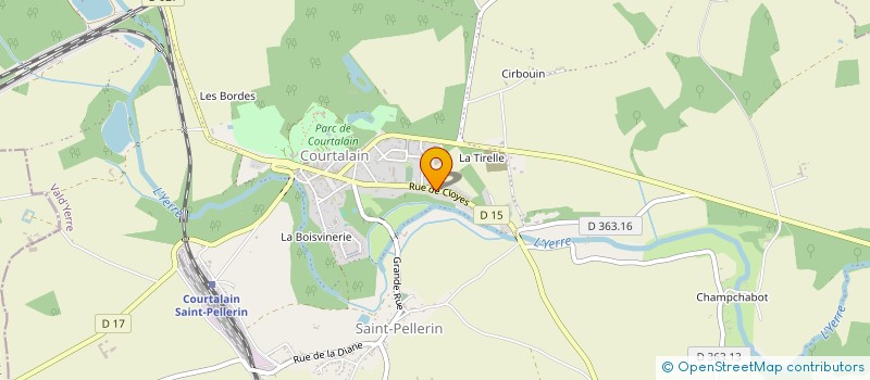 localisation de l'entreprise MONSIEUR KEVIN HUCHET à VALD'YERRE