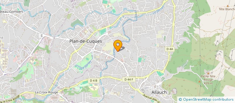 localisation de l'entreprise MONSIEUR KEVIN HUGON  ALLAUCH